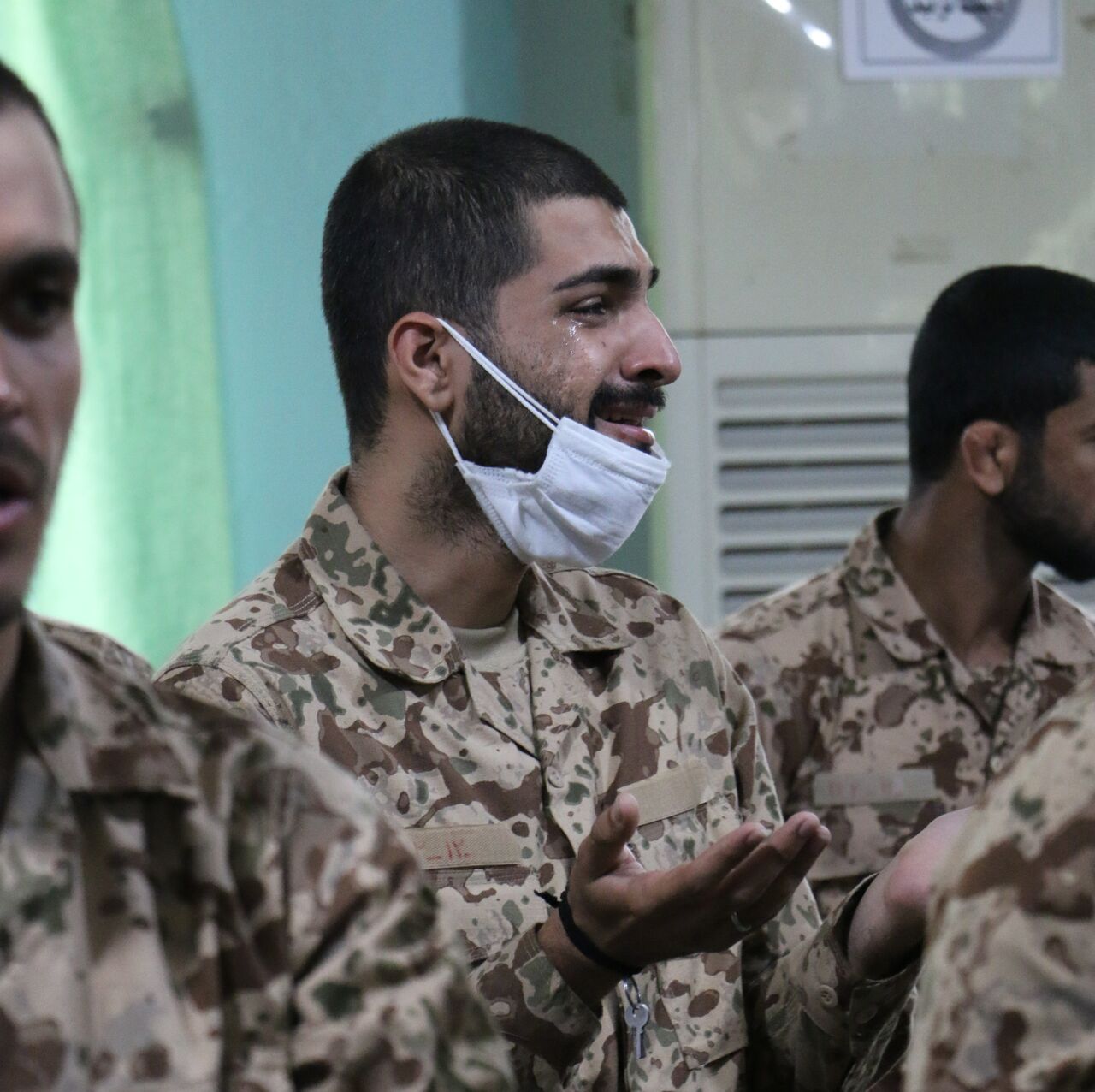 حضور خدام رضوی در پادگان المهدی بابل