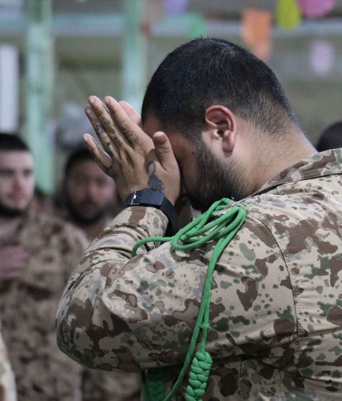 حضور خدام رضوی در پادگان المهدی بابل