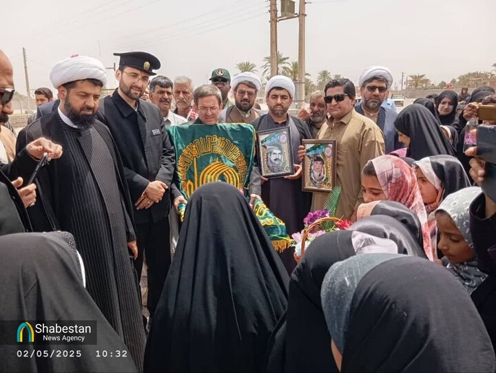 تلالو خورشید هشتم آسمان امامت بر سر مردم جازموریان