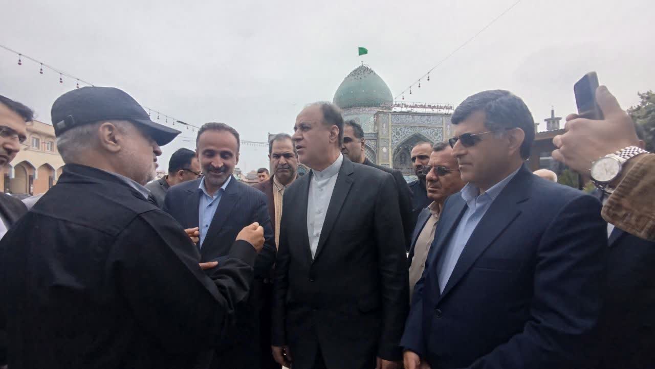 حضور نائب رئیس اول مجلس در آستانه اشرفیه 