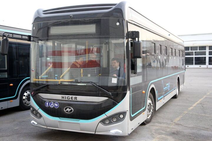 ۲۰۰ دستگاه اتوبوس برقی وارد پایتخت شده است