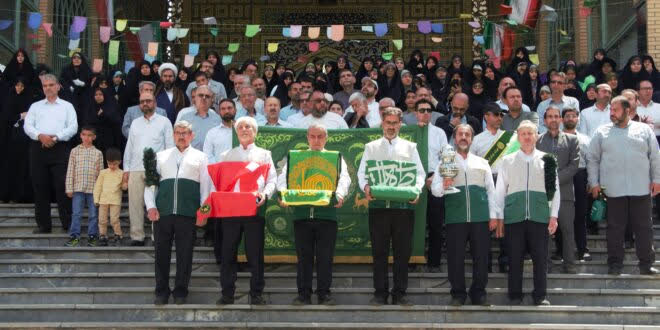 مشارکت دانش آموزان شهرری در اعزام زائران اولی به مشهد مقدس