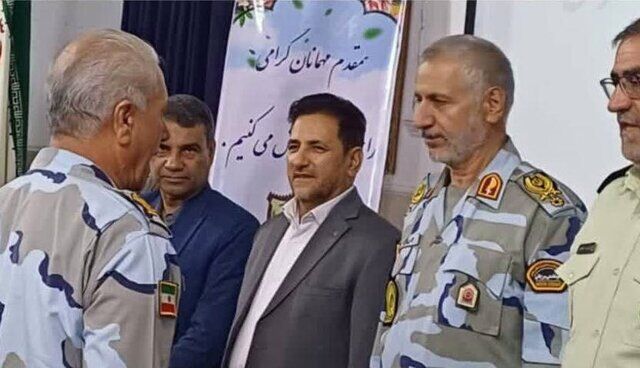 سردار ابراهیمی فرمانده مرزبانی هرمزگان شد