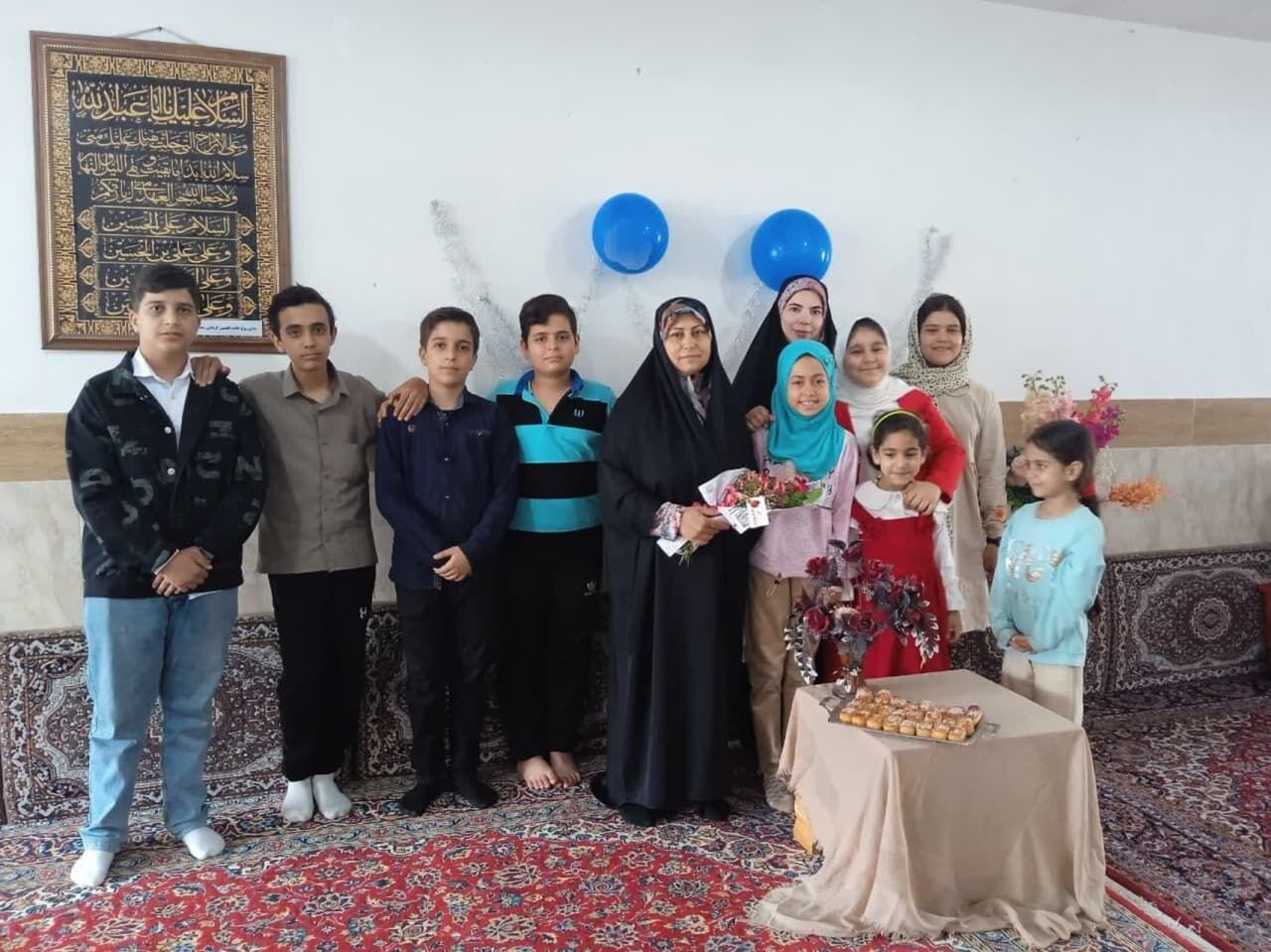 برگزاری جشن روز معلم در مسجد مقداد