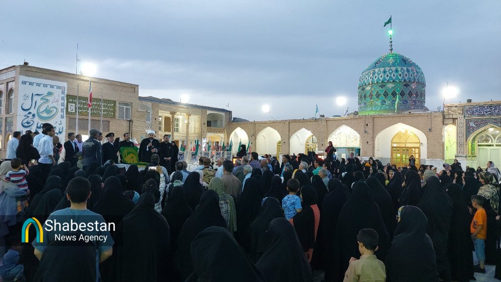 «کاروان خورشید»، بارانِ کرامت بر سرزمین تشنه نایین نشاند