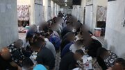 سفره برکت رضوی در زندان کرمانشاه گسترده شد