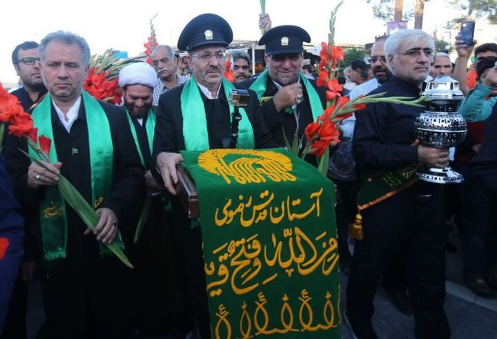 کانون فرهنگی هنری المهدی مدیر ستاد استقبال از خادمین رضوی در سنگر شد