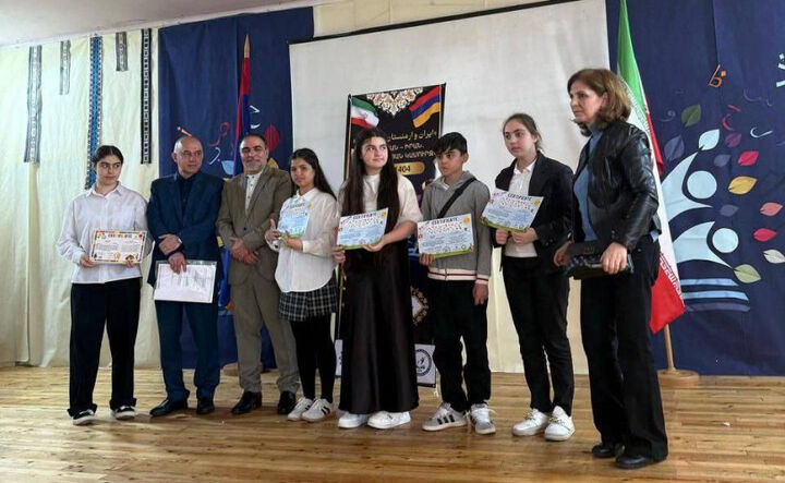 برگزاری المپیاد زبان فارسی در ایروان/مشارکت ۷۵ دانش‌آموز از ۱۵ مدرسه