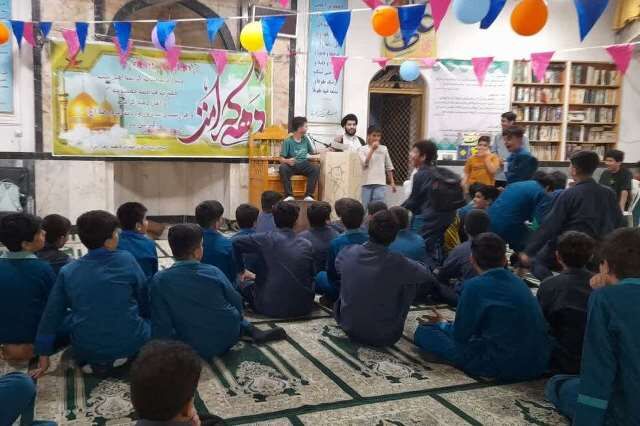 مسجد بیت الحزن گرگان میزبان طرح «اردو در مسجد»