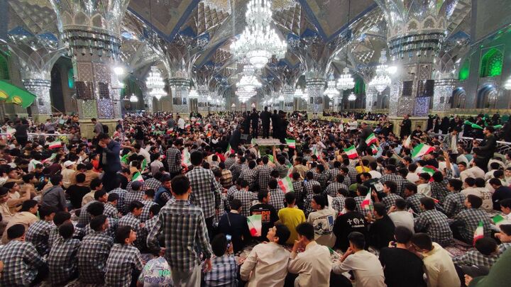 جشن میلاد امام هشتم(ع) با حضور ۵ هزار دانش آموز مشهدی