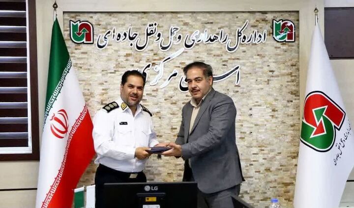 پیمان همدلی پلیس راه و راهداری استان مرکزی برای ایمنی بیشتر جاده‌ها