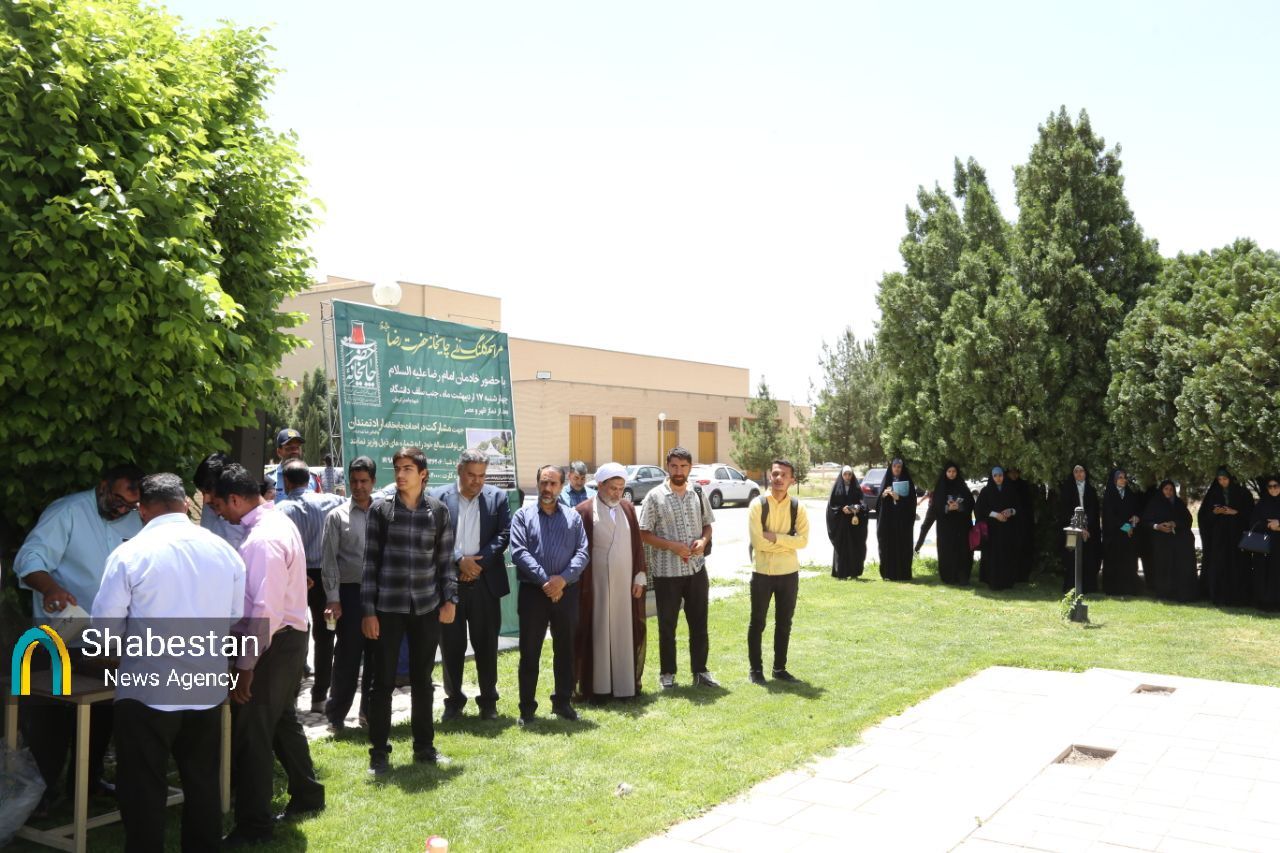مسیر پرشور چهارشنبههای امام رضایی دانشگاه شهید باهنر به کلنگزنی چایخانه رضوی رسید