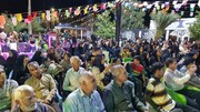 جشن میلاد امام رضا (ع) در جوار چایخانه حضرت رضا شهر جیرفت