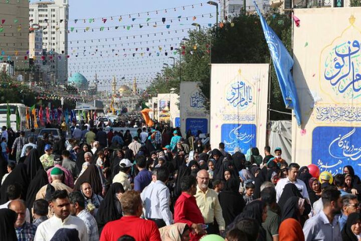 از بزرگترین نورافشانی تاریخ مشهد تا برپایی ۸۰۰ موکب و ایستگاه صلواتی و اسکان در مساجد