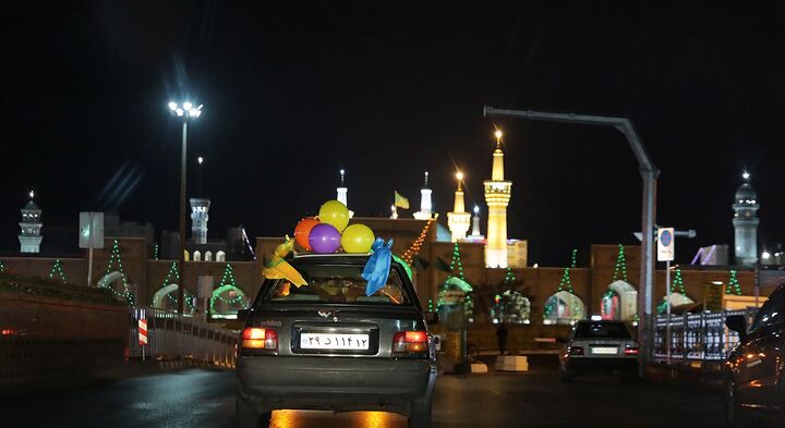 کارناوال شادی امام مهربانی‌ها در مشهد