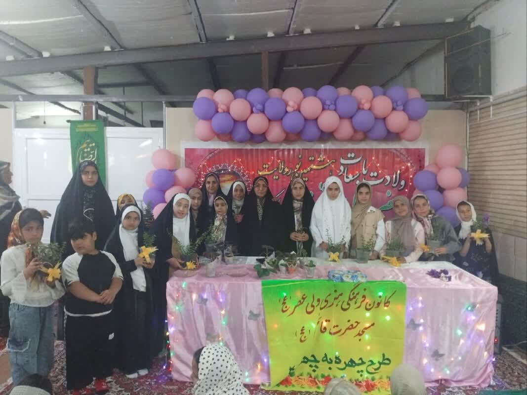 برگزاری جشن باشکوه دهه کرامت و روز معلم در مسجد قائم(عج) احمدآباد خمین