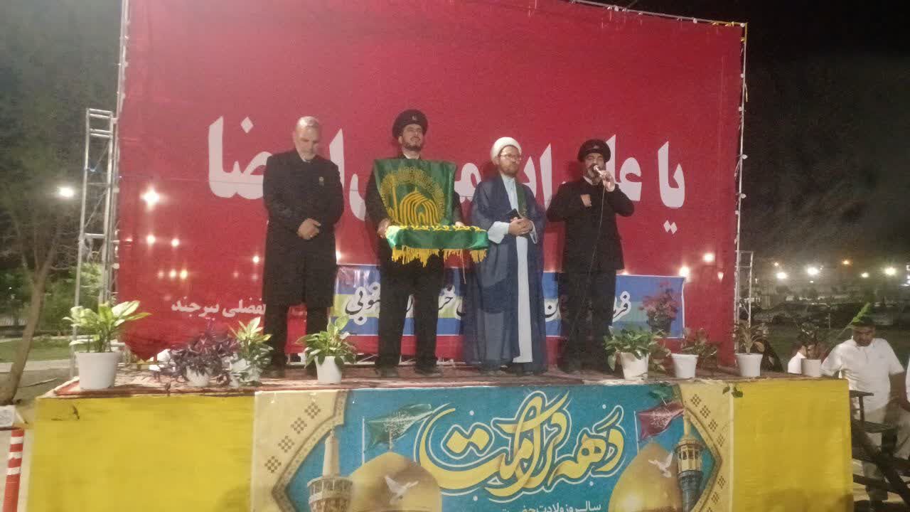 از گلزار شهدا تا مساجد شهر؛ عطر حرم امام رضا(ع) در بیرجند پیچید