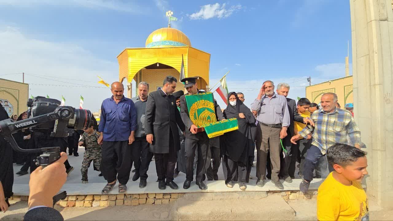 نسیمی از خراسان، در کویر آران و بیدگل؛ روستای حسین‌آباد، تجلیگاه نور رضوی شد