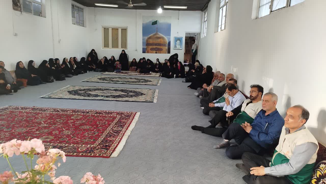 برگزاری محفل شعر رضوی در آستانه اشرفیه