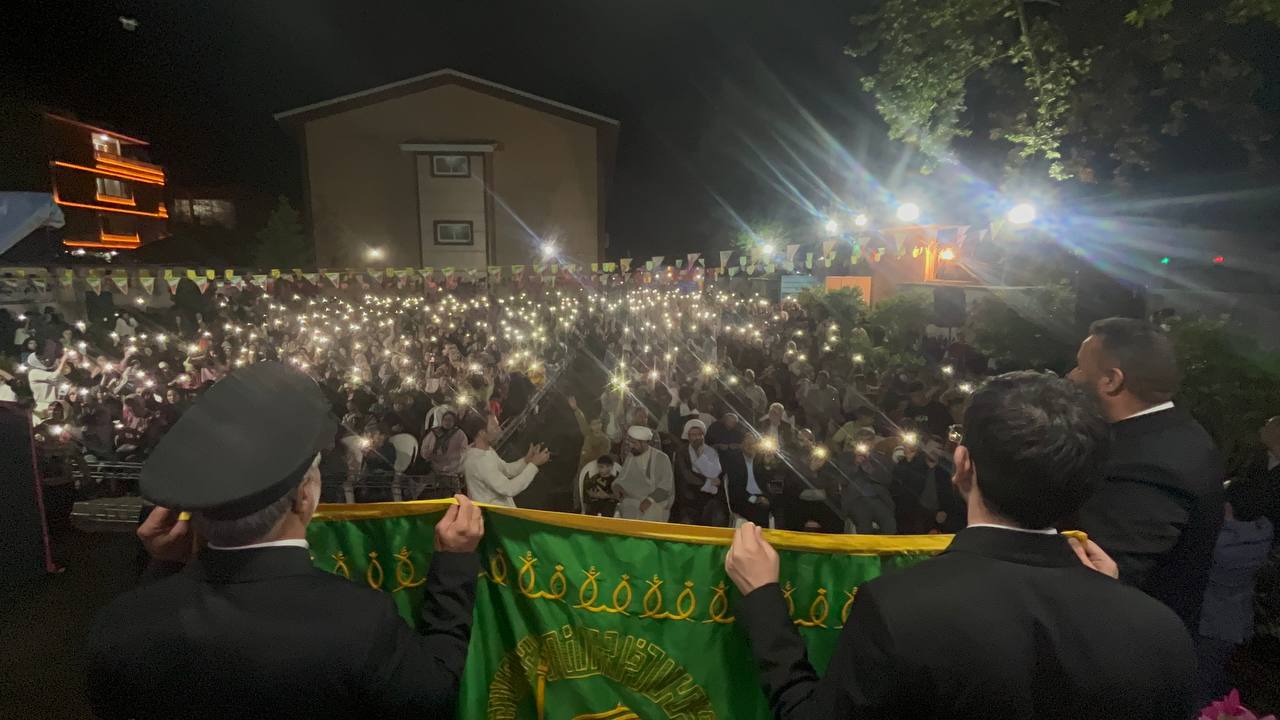 همصدایی گیلانیها در شب میلاد آفتاب با سرود «امام رضا خیلی دوست دارم»