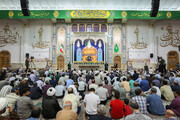 جشن میلاد امام رئوف در حرم بانوی کرامت