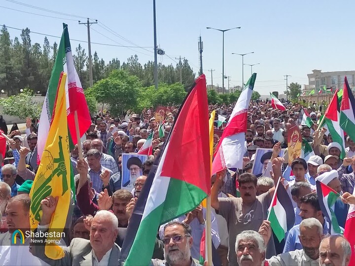 راهپیمایی حمایت از مردم غزه و فلسطین در ۲۷ نقطه استان یزد برگزار می‌شود