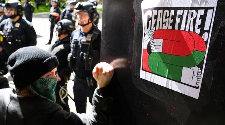 تعلیق ۲۱ دانشجوی دانشگاه واشنگتن پس از اعتراضات هوادار فلسطین