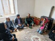 دیدار مسئولان دهگلان با دختران دارای معلولیت