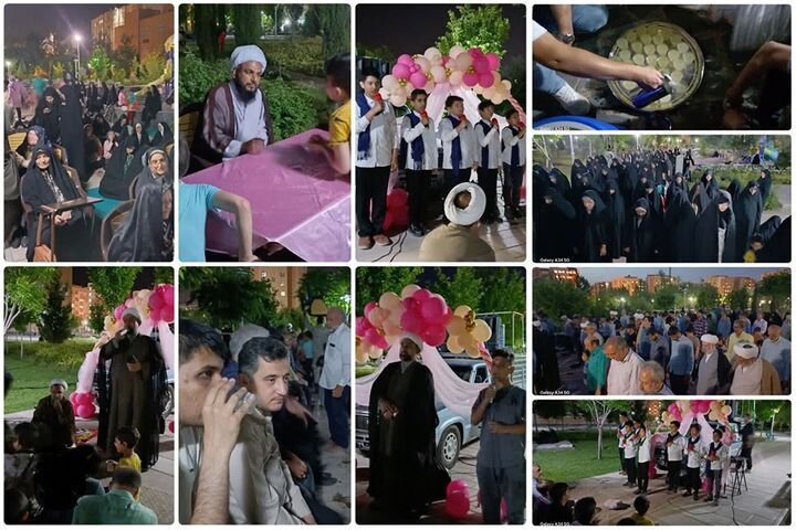بچه مسجدی‌ها دهه کرامت را  در بوستان‌کتاب جشن گرفتند