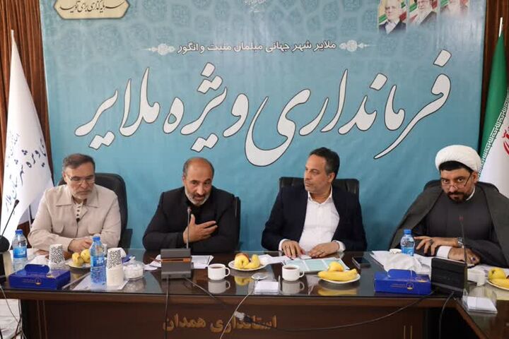 اختصاص بودجه‌های ملی برای رفع مشکلات حوزه آب شهرستان ملایر