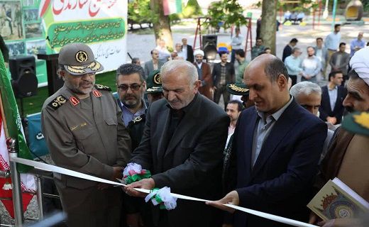 یادمان شهید گمنام شهر فومن افتتاح شد