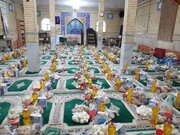 اجرای پنجاه و هفتمین رزمایش همدلی در مسجد صاحب الزمان(عج)