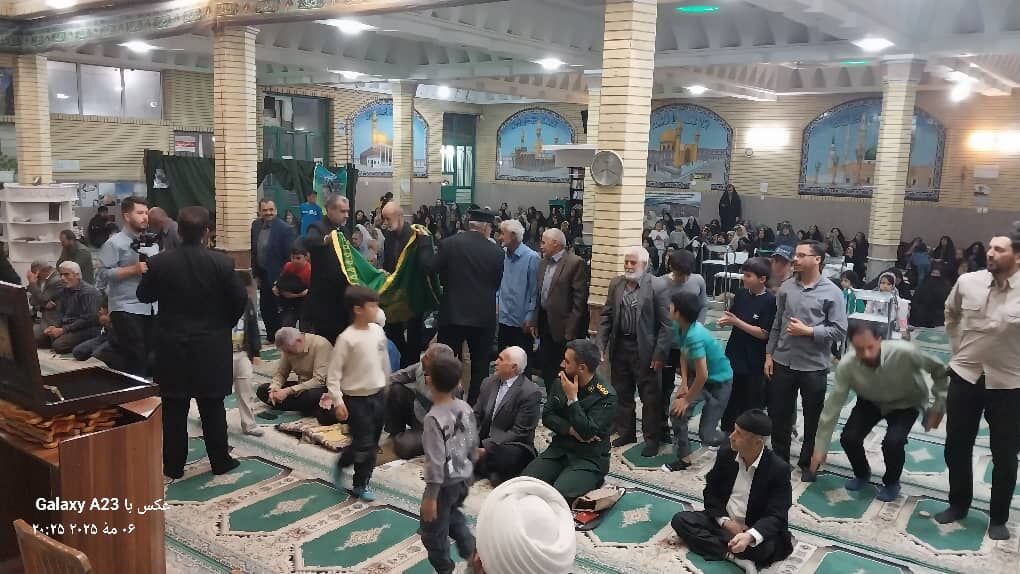 مراسم ازدواج دو عضو کانون مسجد زیر سایه خورشید