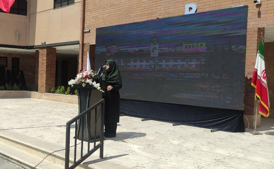 مدرسه مهرعظام رشت با حضور سخنگوی دولت افتتاح شد