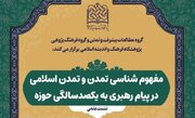 مفهوم شناسی تمدن اسلامی در پیام رهبری به یکصدسالگی حوزه