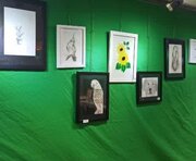 نمایش خلاقیت‌های هنری دانش‌آموزان ایلامی در حوزه هنری استان