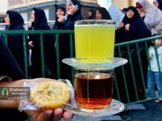 کُلُمپه، شربت، روغن‌جوشی؛ پذیرایی دلچسب کرمانی‌ها در چایخانه حرم مطهر رضوی