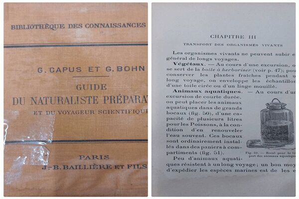 کتاب نفیس فرانسوی «کاوشگر علمی» با قدمتی ۱۲۲ ساله در کتابخانه رضوی