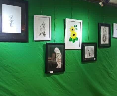 نمایش خلاقیت‌های هنری دانش‌آموزان ایلامی در حوزه هنری استان