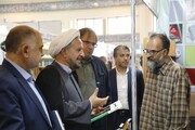 رئیس ستاد هماهنگی کانون های فرهنگی هنری مساجد کشور از نمایشگاه کتاب بازدید کرد