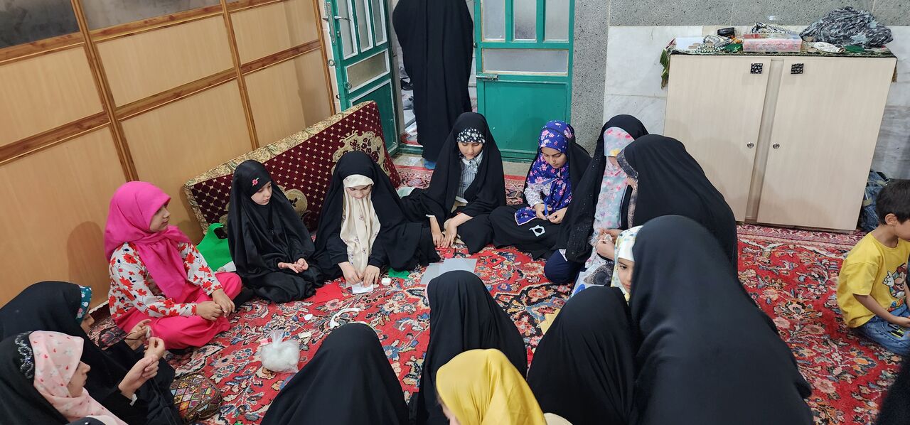 قصه، بازی و شادی؛ میهمانی کوچولوها در مسجد چهارده معصوم(ع)