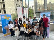 کودکان در نقاشی‌شان، زندگی‌شان را به تصویر می‌کشند