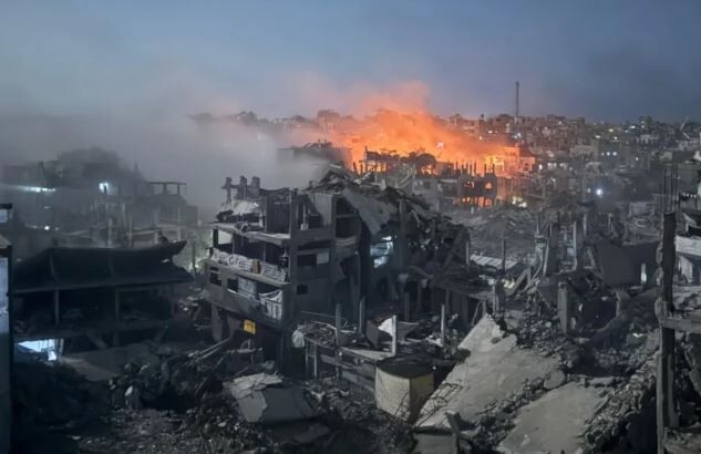 ده‌ها شهید در حمله بامدادی جنگنده‌های صهیونیستی به شمال غزه