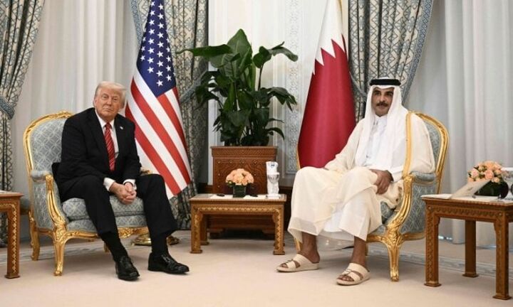 دونالد ترامپ وارد دوحه قطر شد