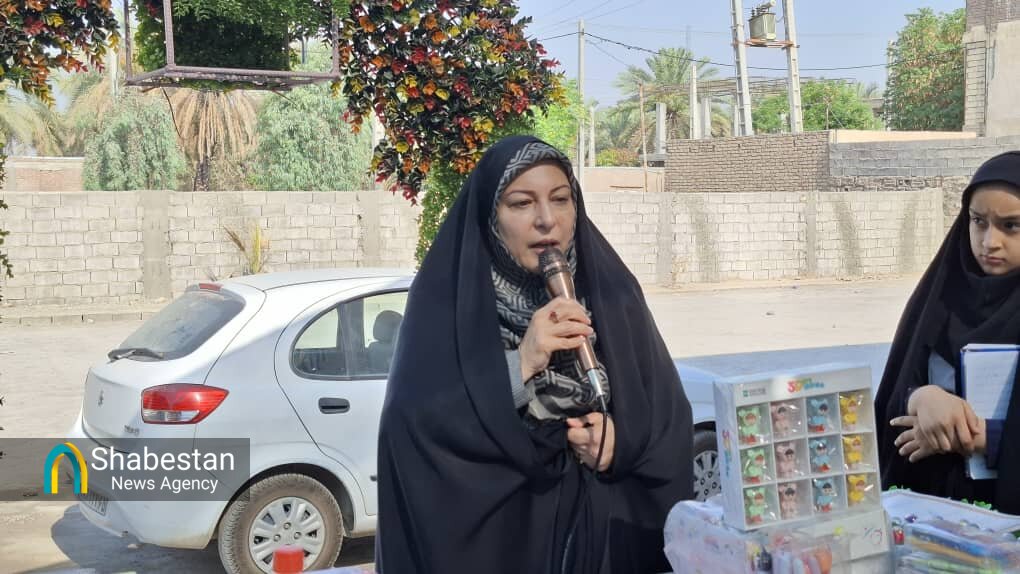 جشن چادر و حجاب فاطمی در دبستان قرآنی فرشتگان عنبرآباد برگزار شد 