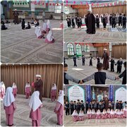 برگزاری برنامه آموزش نماز، بازی و مسابقه فرهنگی ویژه کودکان مسجدی در کامیاران