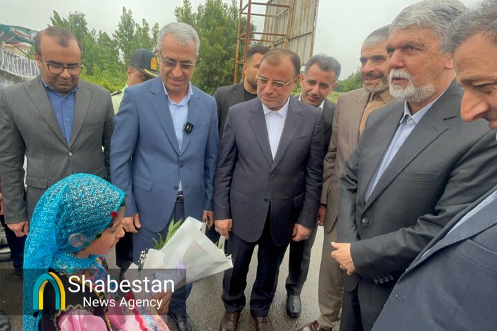 ورود وزیر فرهنگ و ارشاد اسلامی به گلستان