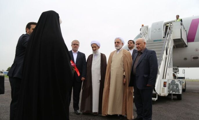 رییس قوه قضائیه وارد مازندران شد