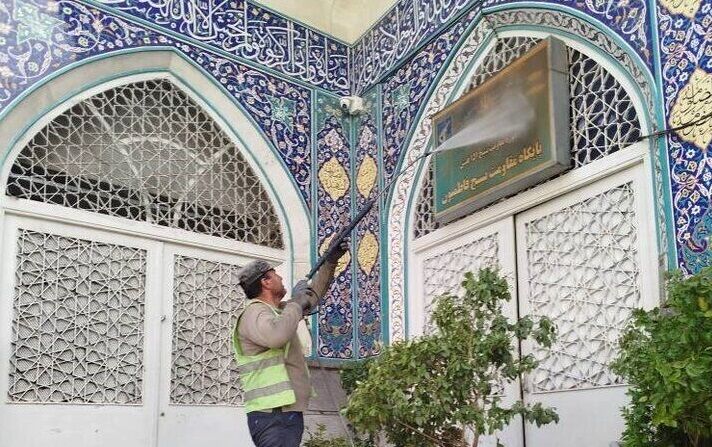 اجرای عملیات نگهداشت بیش از ۱۳۰ مسجد در منطقه ۴ تهران