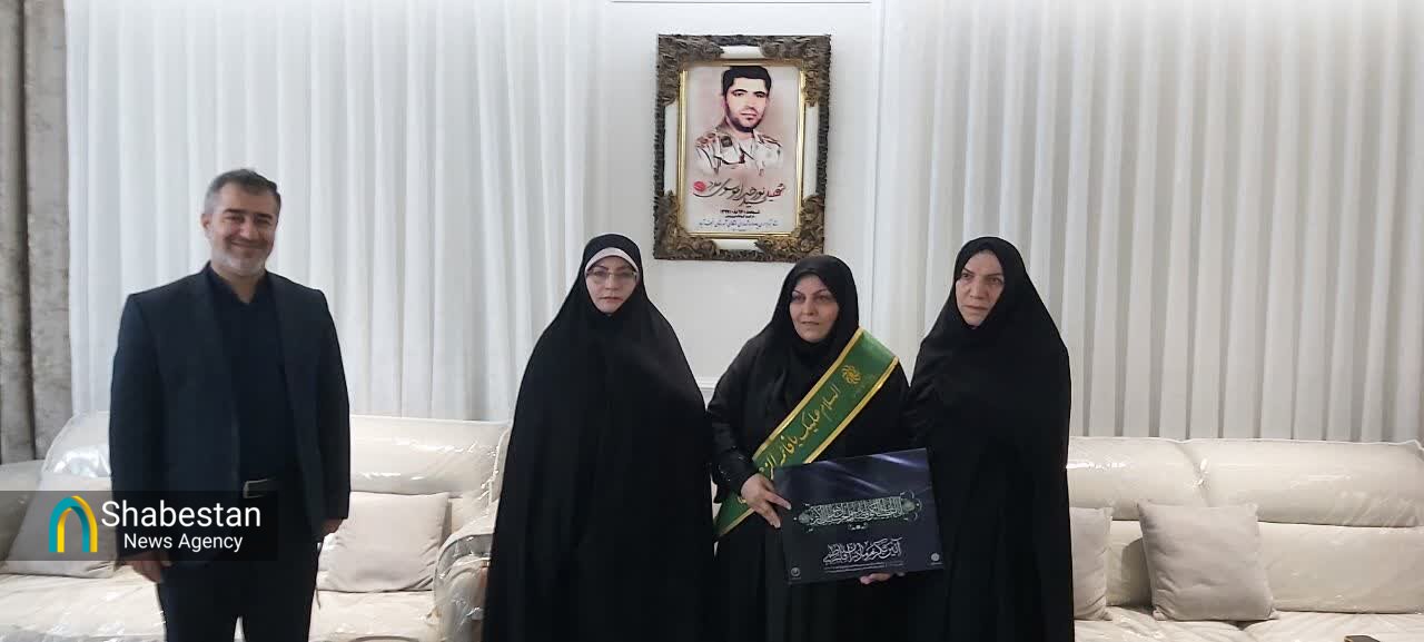 دیدار خادمین ستاد مردمی جشن غدیر با خانواده شهید موسوی